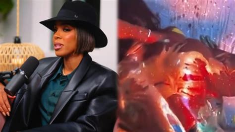 Kelly Rowland on That Steamy Paint Sex Scene in